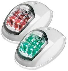 Lumini de navigație Evoled alb ABS stânga + dreapta (Blister)